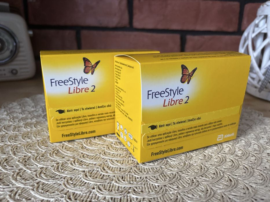 Odsprzedam dwa  sensory Freestyle Libre, nowe, zapakowane