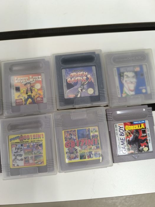 Game Boy Games: Batman / Hercules / Godzilla64553118189571122