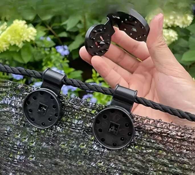 Сітка затіняюча,сітка з люверсами,кліпси для сітки, сетка затеняющая