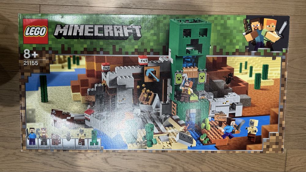 Lego Minecraft Шахта кріпера 21155