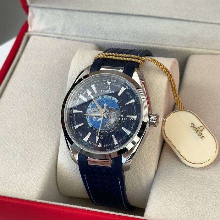 Часы Omega Seamaster Aqua Terra Worldtimer