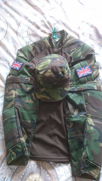 Czapka wojskowa brytyjska. DPM. Woodland. SAS. Okazja!