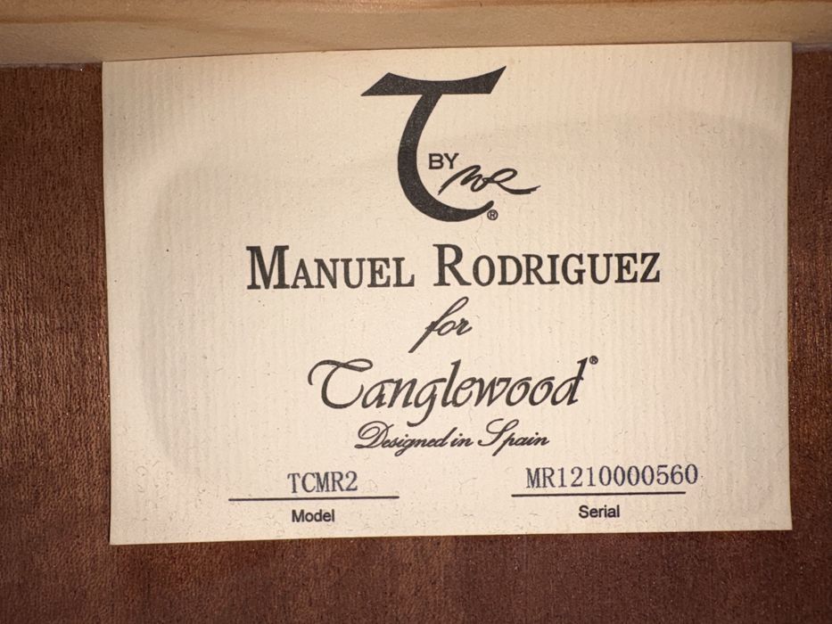 Gitara klasyczna Manuel Rodriguez TCMR2 + pokrowiec, stroik, stojak