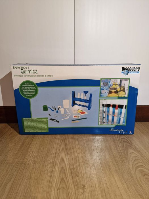 Jogo educativo "Explorando a química" Discovery Chanel
