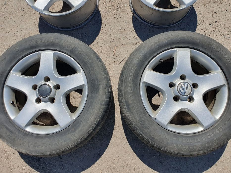 Диски R17 на Volkswagen Touareg