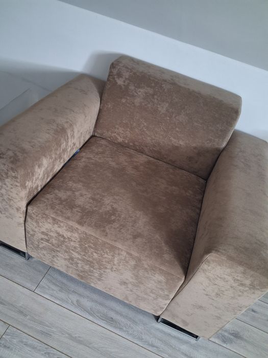 Zestaw sofa i fotel
