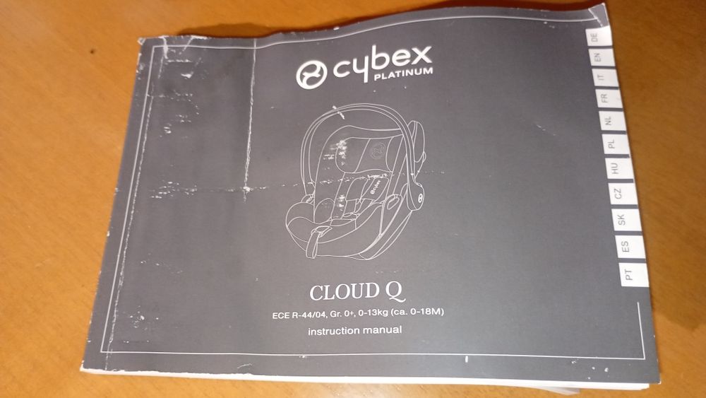 Ovo auto da marca Cybex Platinum 0-13kg