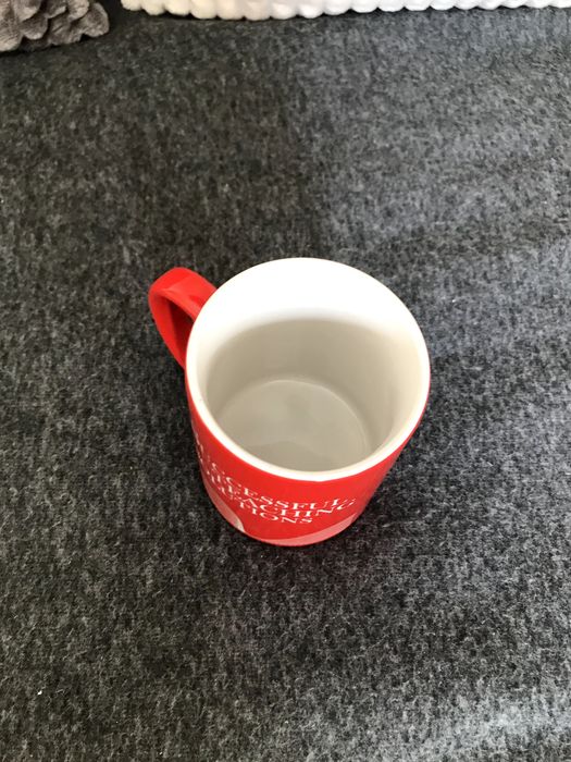 Kubek firmowy czerwony +torba