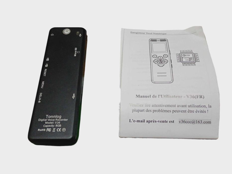 Dyktafon tonnlog v36