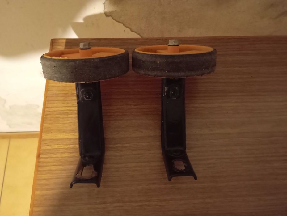 Kółka boczne do roweru dziecięcego, średnica 11 cm
