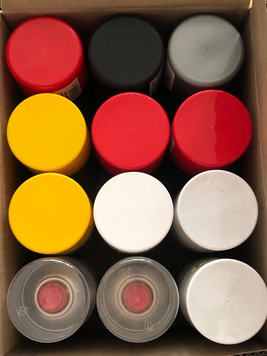 Продам аерозолі номерні по закупці(металік, не металік)