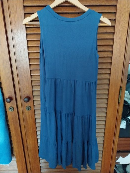 Vestido Azul Petróleo