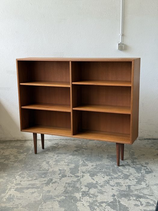 Regał tekowy teak vintage drewno duński