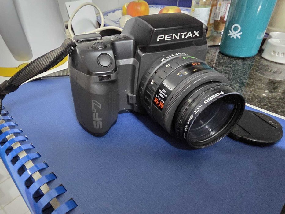 Pentax SF7 + 2 Objetivas Pentax-F + Bolsas Originais
