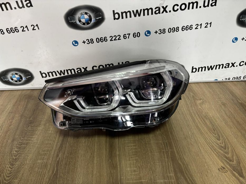 Фара BMW X3 G01 X4 G02 ліва ADAPTIVE LED 20р НАЯВНІСТЬ 9491681