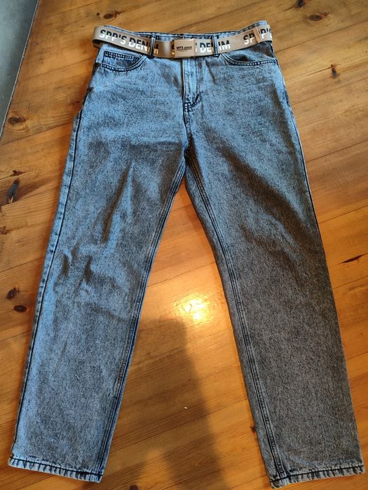 Чоловічі сірі Baggy джинси.