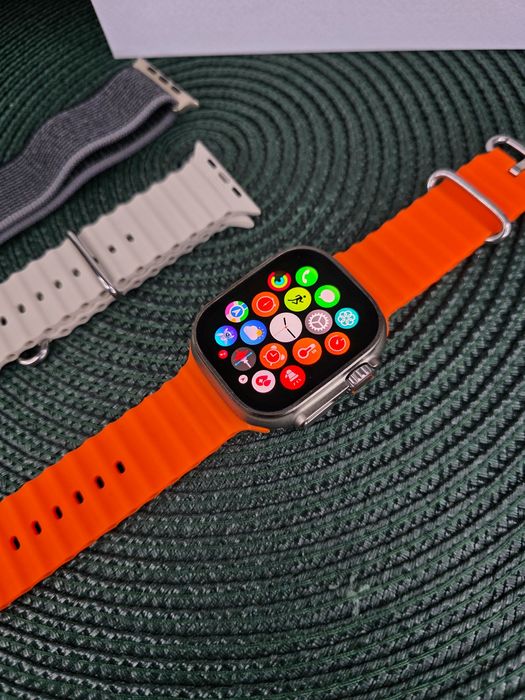 Smartwatch HK Ultra3 – AMOLED 2,12” • 2 paski • NOWY