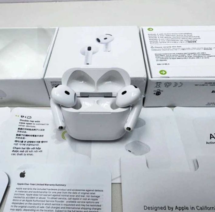 Słuchawki Air Pods 4 z funkcją ANC Nowe