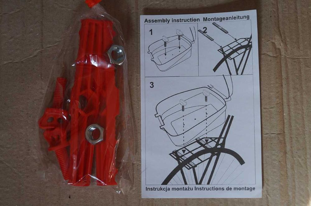 Контейнер на багажник велосипеда 42x31x22 (бокс, кофр, бардачок) Bike Box