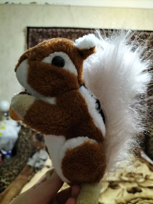 Игрушки собака на руку, белка,обезьянка