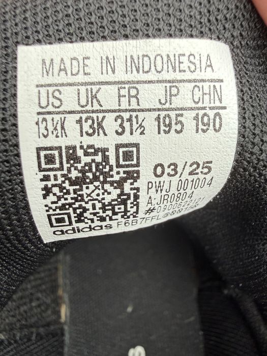 Дитячі хайтопи adidas 31,5 розмір