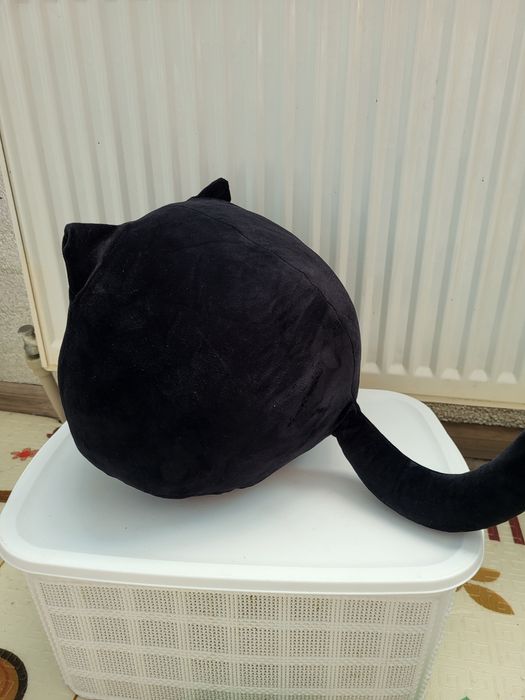 М'яка іграшка обіймашка круглий кіт 30см. My Kigu