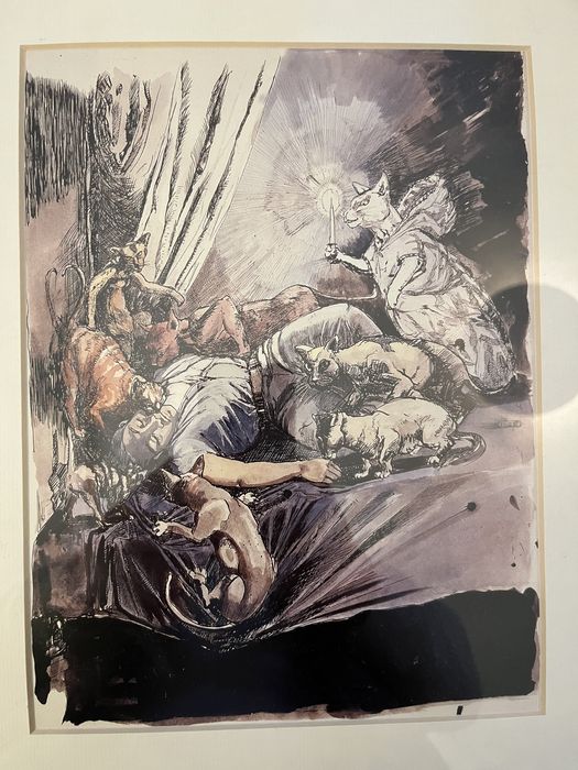 Paula Rego - 2 gravuras emolduradas (provas litográficas)