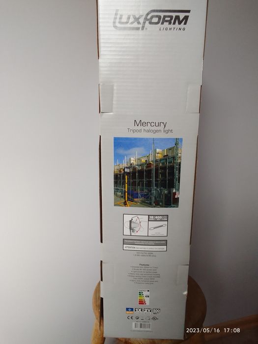 Lampa warsztatowa na statywie NOWA