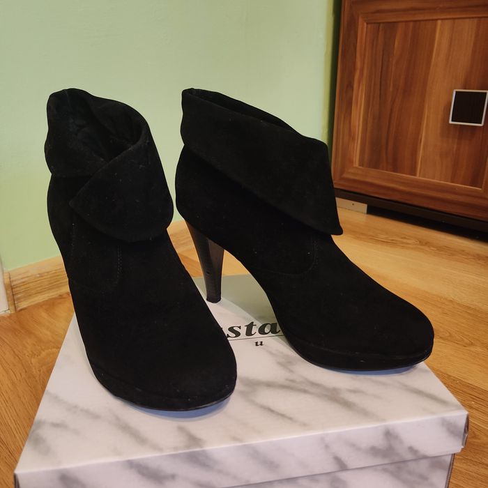 Botki damskie zamszowe Jennifer