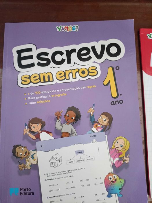 Livros apoio 1°ano escolar