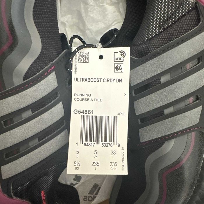 кроссовки мужские Adidas UltraBoost Cold.RDY G54861 US 5.5 EU 38 23 см