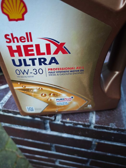 Oryginalny olej samochodowy do silnika shell helix ultra 0W-30 3,5l