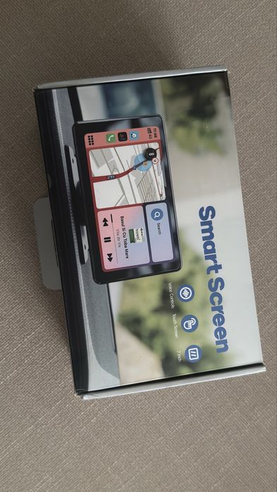 7 "Carplay com câmara traseira