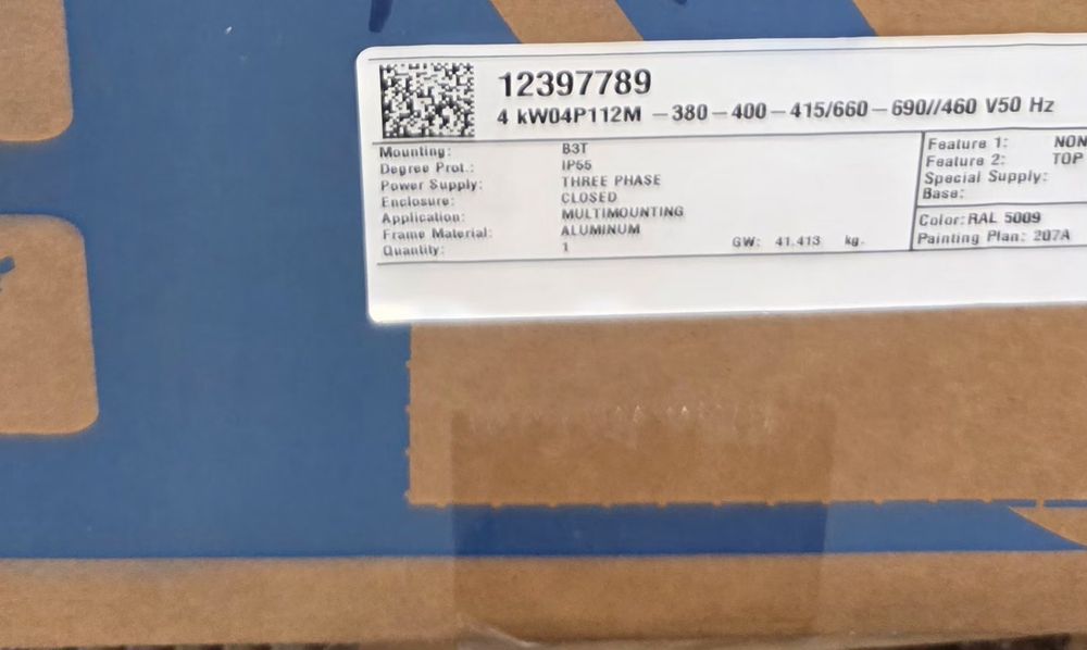 Motores Trifásicos 2.2 kw / 3 kw / 4 kw  Novos  Weg 1500 rpm