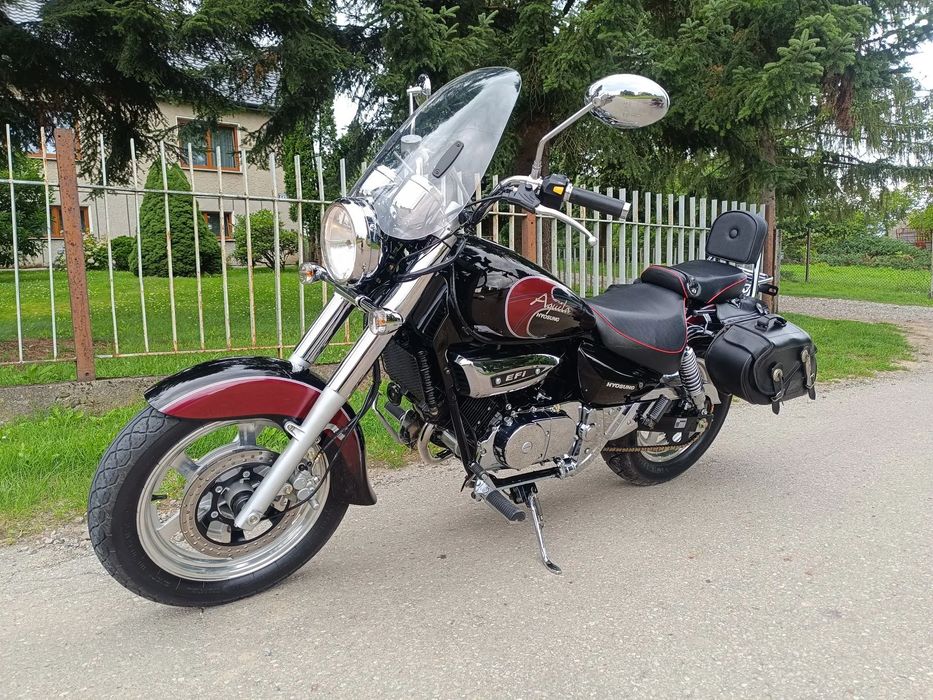 Hyosung GV 250 Aquila 1 właściciel PIĘKNY STAN, jak shadow drag star intruder mz