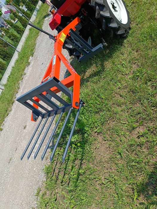 do mini traktora ładowacz- łyżka widły linka hydraulika