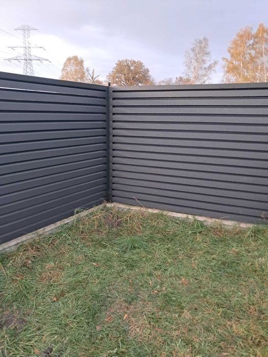 Ogrodzenie Tarasy Barierki Panel Żaluzja do Samodzielnego Montażu