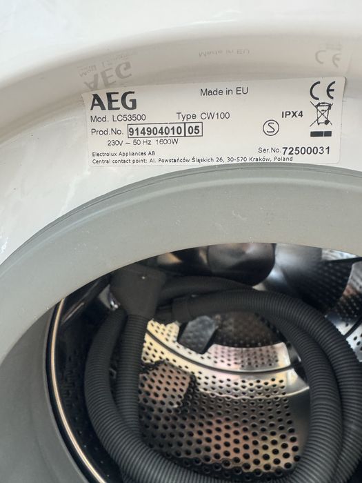 Pralka AEG 3 kg wsadu