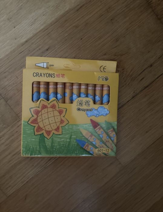 Kredki świecowe komplet