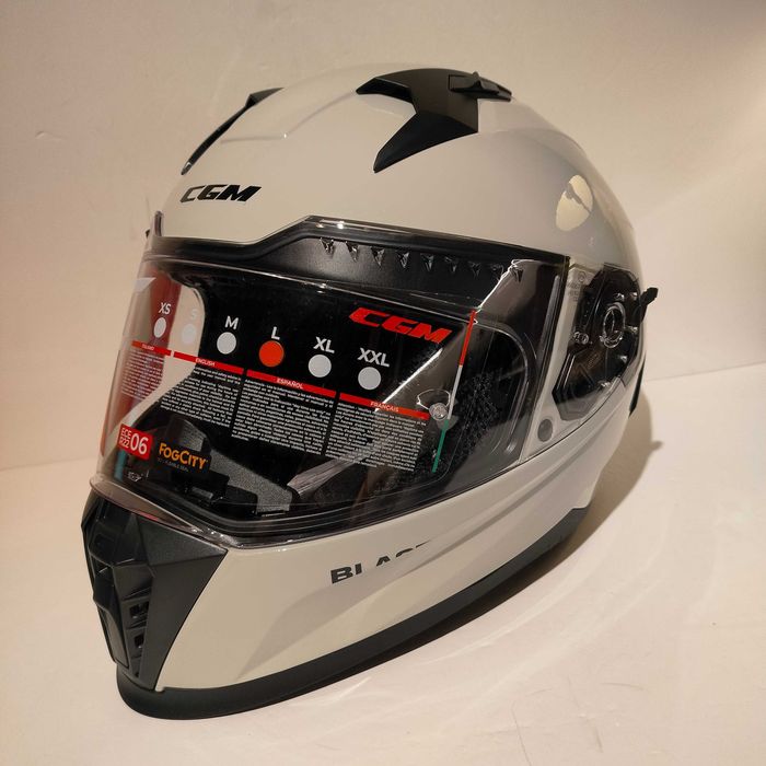 Capacete CGM integral c/película anti-embaciamento (Pinlock) mota novo