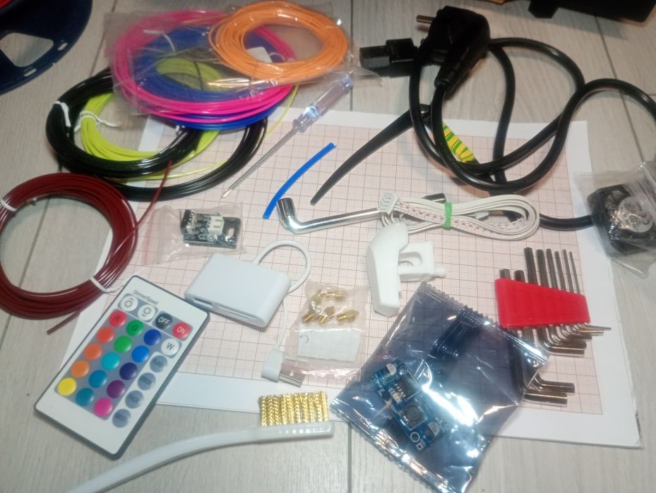 Zestaw + Drukarka 3D prawie sprawna