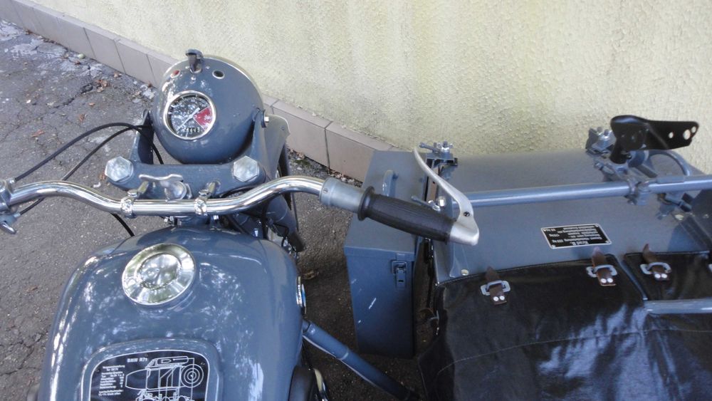 Мотоцикл М-72 1953 год.