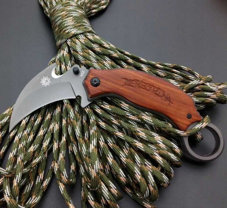 Folding Knife Karambit Derespina X52. ніж складний керамбіт