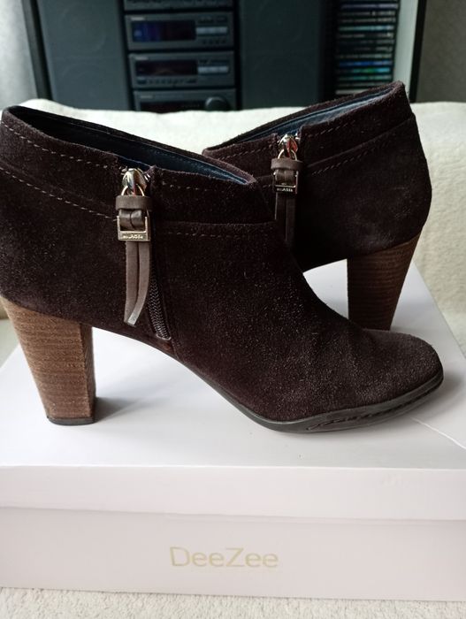 Botki Tommy Hilfiger skóra wyprzedaż