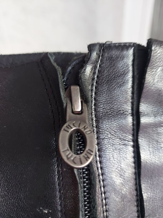 Сапоги жіночі шкіряні