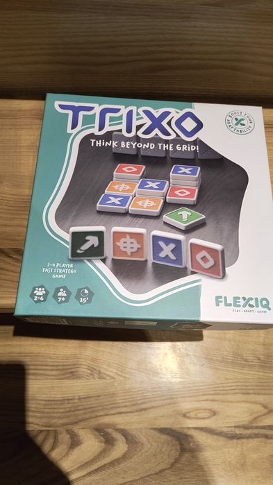 Gra TRIXO Gra planszowa Trixo  FLEXIQ gra logiczna dla dzieci