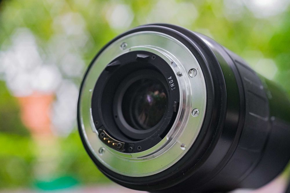 Olympus AF Zoom 70-210mm f3.5 Macro OM obiektyw filtr pokrowiec osłona