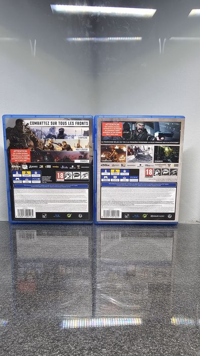 Pack 2X jogos Call of Duty Black Ops Cold War Vanguard PS4