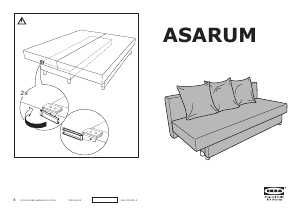 Zadbana szara kanapa rozkładana do spania z IKEA + dowóz