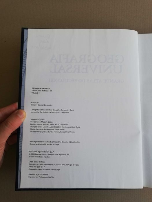 Grande Atlas do Século XXI: Geografia Universal - Europa Ocidental, v1